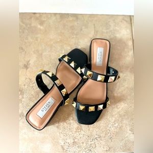 Steven New York Hays Sandal, Women's Size 6.5 Black